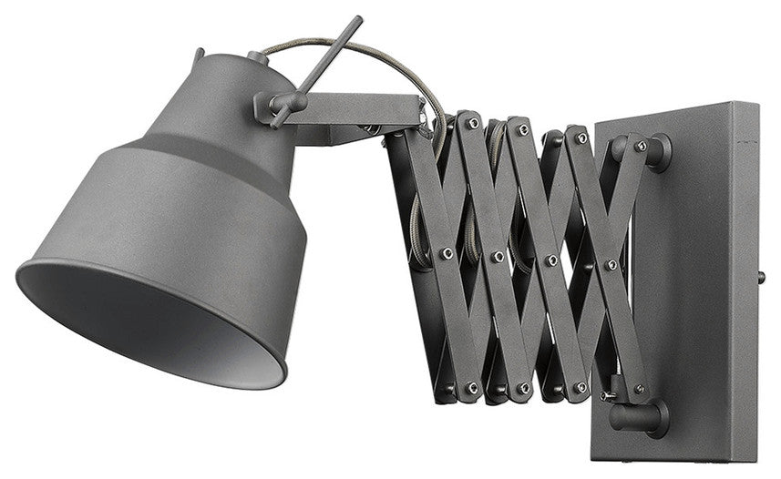 Plexus 1-Light Gray Sconce