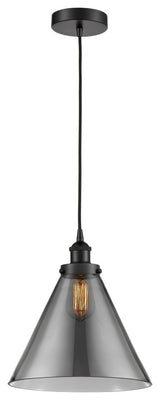 Innovations 616-1PH-BK-G43-L 1-Light Mini Pendant, Matte Black