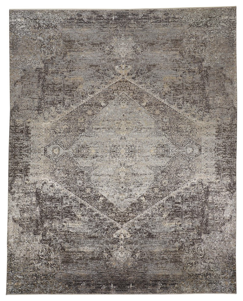 Weave & Wander Melmas Smoke 9'6"x12'7" Rug