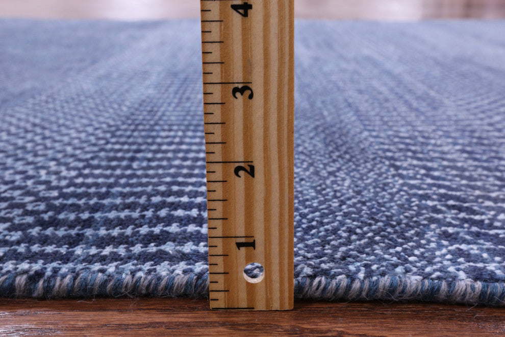 4' 0" X 6' 5" Wool and Silk Savannah Grass Hand Knotted Rug Q11512