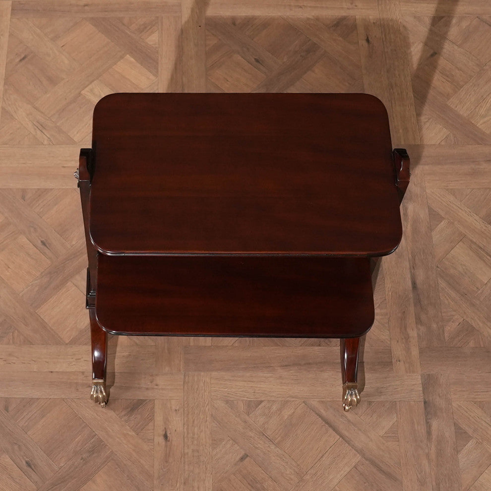 Two Tier Trolley, Mahogany Trolley