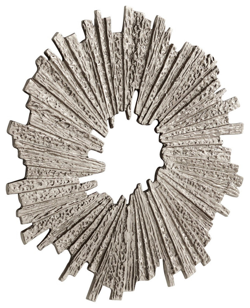 Cyan Large Cadabra Wall Decor 11305, Antique Nickel