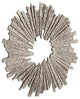 Cyan Large Cadabra Wall Decor 11305, Antique Nickel