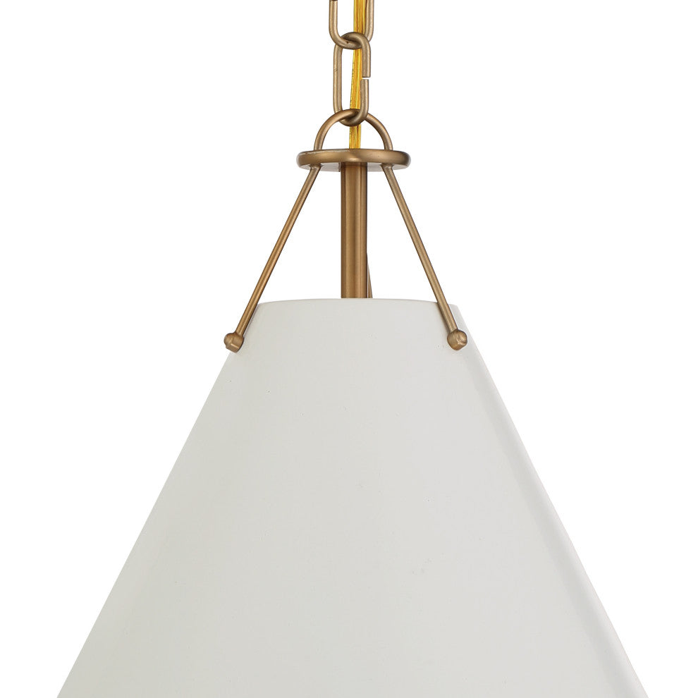 Crystorama Xavier One Light Pendant XAV-B8301-VG