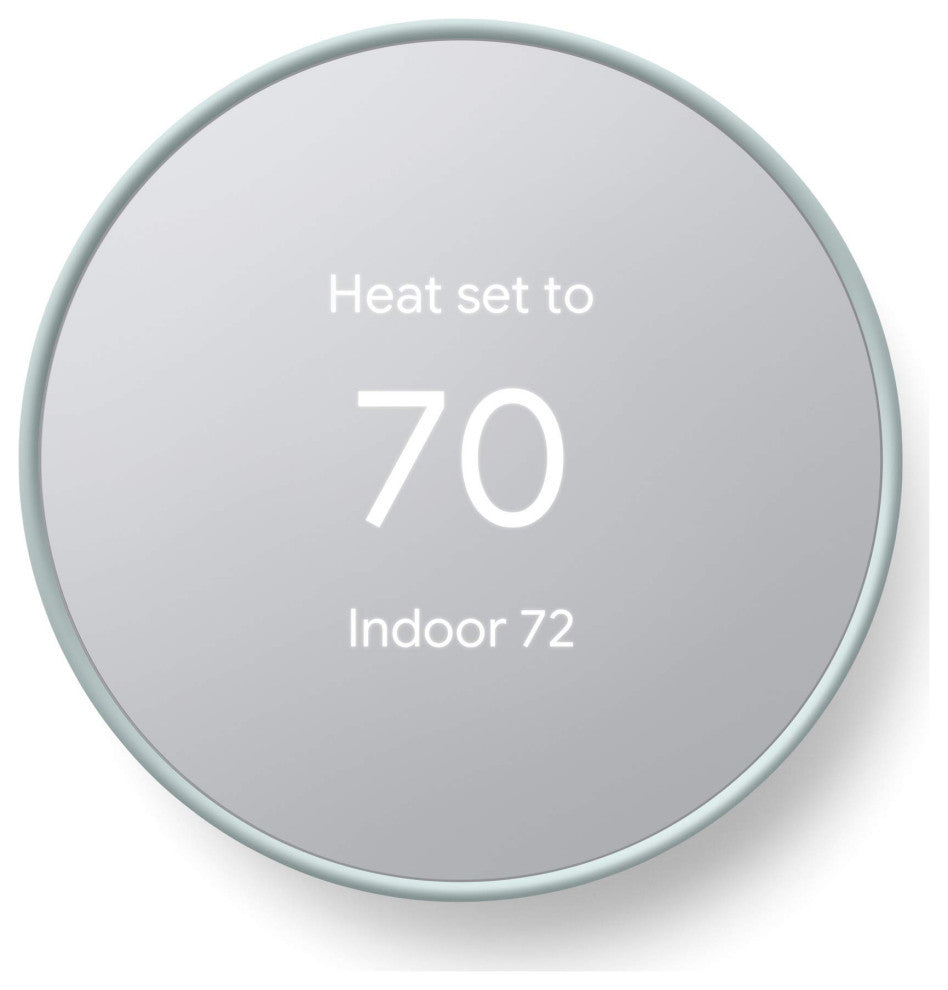Nest Thermostat, Smart Thermostat for Home, Programmable Wifi Thermostat, Fog