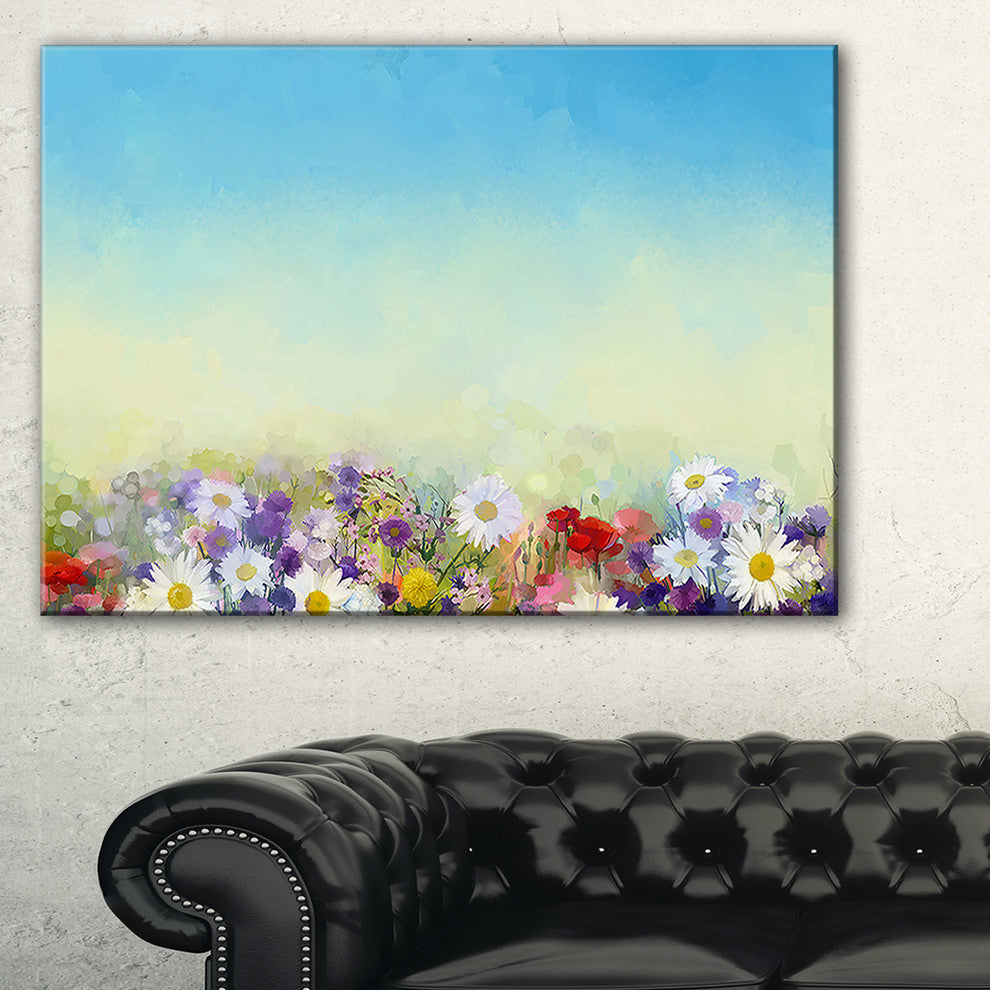 "Soft Flowers in Spring Background" Wall Art, 40"x30"