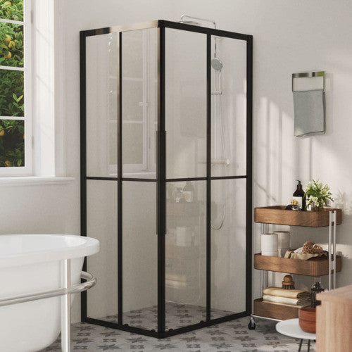 vidaXL Shower Cabin Shower Enclosure Screen for Bathroom ESG 35.4"x27.6"x70.9"