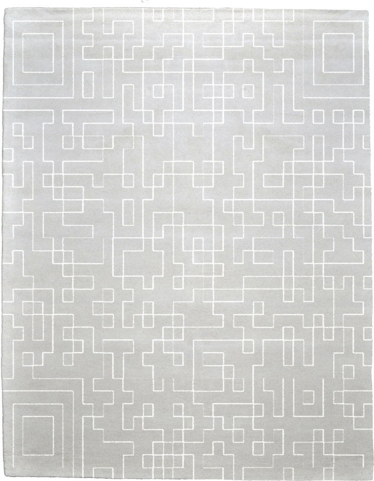 Labyrinth B Signature Rug, 5'x8'