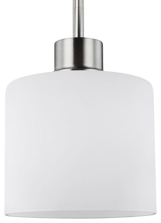 Canfield 1-Light Mini-Pendant, Brushed Nickel