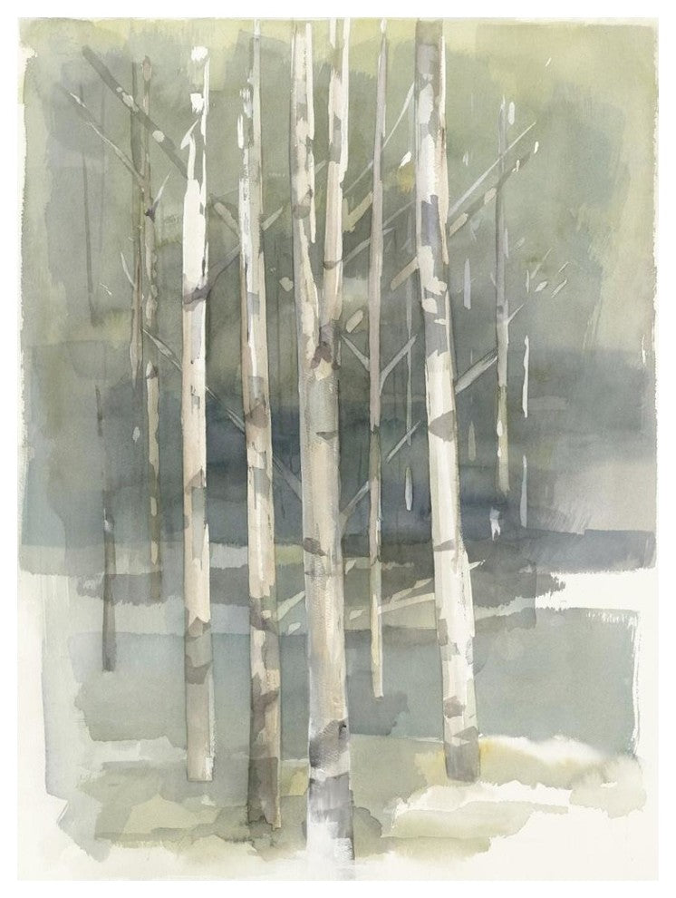 "Birch Grove I Crop" Digital Paper Print by Avery Tillmon, 38"x50"