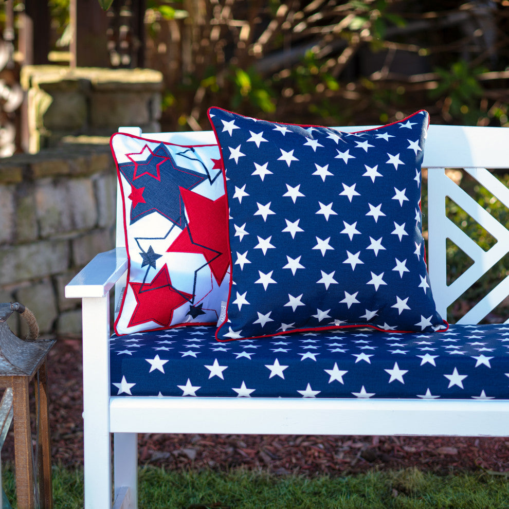 Macey Americana Rectangular Throw Pillow, Set of 2