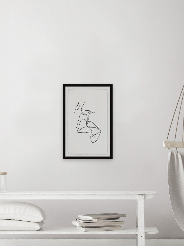 "Wise Decision" Framed Painting Print, 30x45