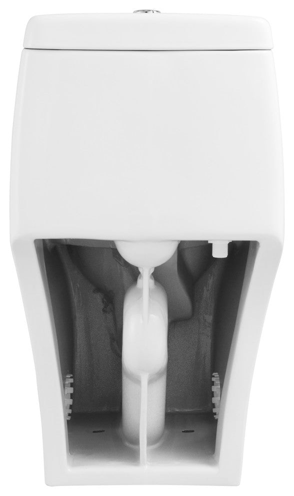 OVE Decors Pack of 2 Jade Elongated Toilet With Dual Flush and Soft Close Seat