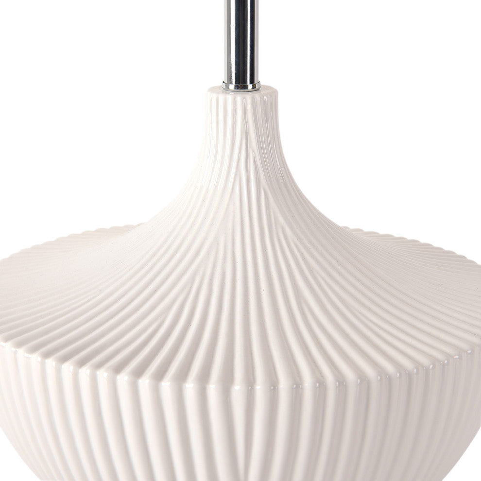 Pasargad Home Jade Collection Metal and Ceramic Table Lamp Lights