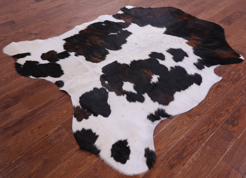 6' 10" X 6' 0" Natural Cowhide Rug C1855