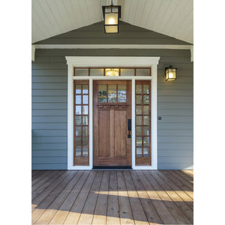 Maxim Coldwater 1-Light Outdoor Wall Lantern Burnished - 4054HOBU