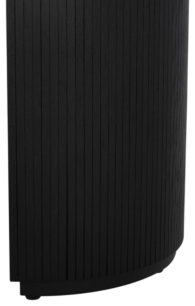 Safavieh Couture Barnett Wood Dining Table, Black