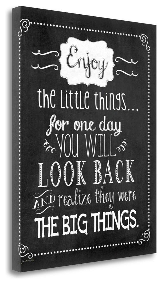 "Enjoy" By Jo Moulton, Giclee Print on Gallery Wrap Canvas, Ready to Hang