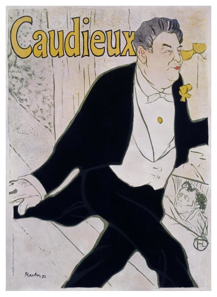 "P Sescau / Photographe" Digital Paper Print by Henri Toulouse-Lautrec, 37"x46"