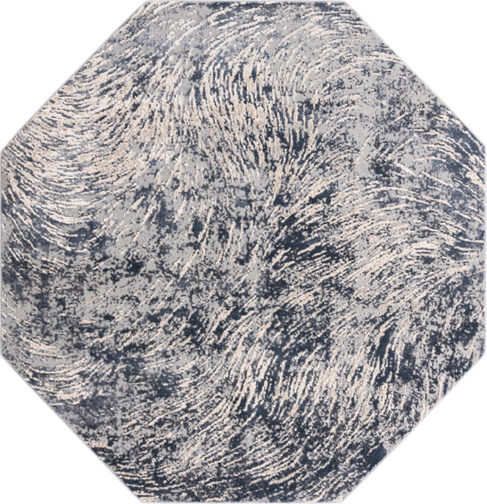 Unique Loom Oasis Wave Area Rug