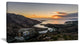 Ezaro Panorama Galicia Spain, Landscape Canvas Art Print, 32"x16"