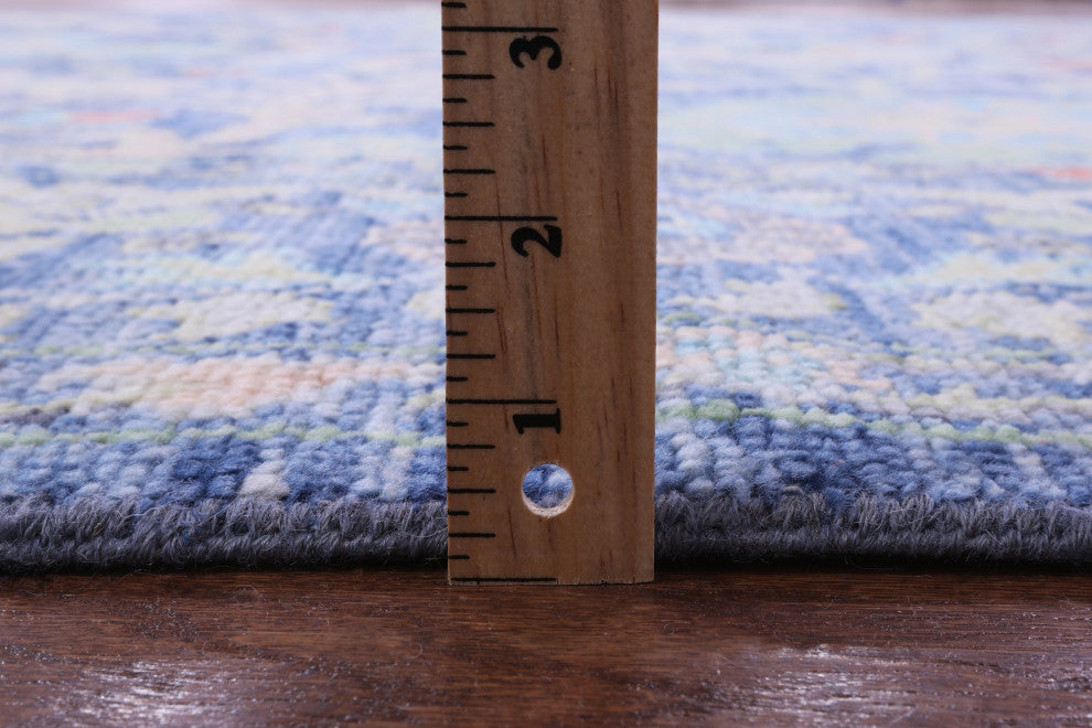 8' 0" X 9' 8" Hand-Knotted Turkish Oushak Wool Rug - Q15584