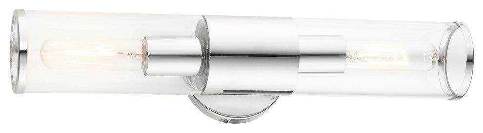 Polished Chrome Nautical, Contemporary, Urban, Industrial Vanity Sconce