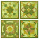 Knot Garden Peel and Stick Tiles, 4-Piece Set