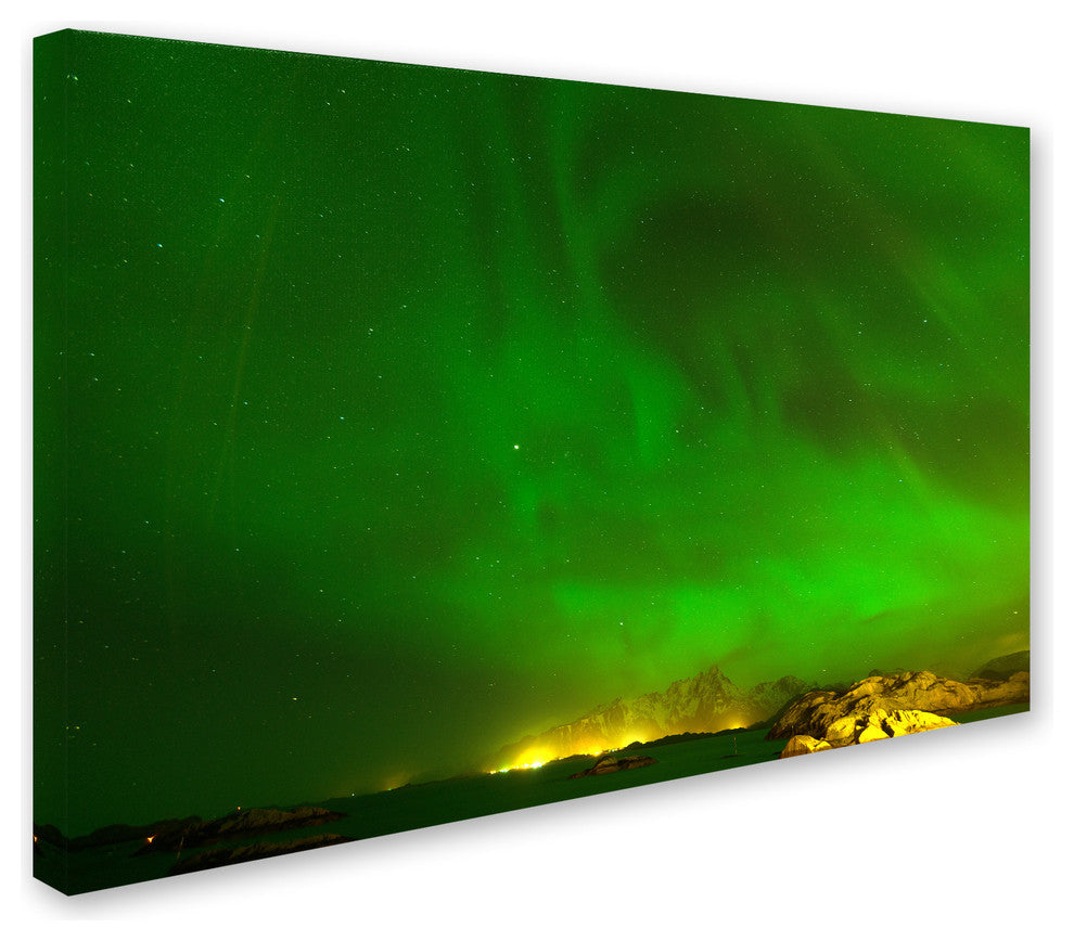 Philippe Sainte-Laudy ''Norwegian Light'' Canvas Art, 30x47