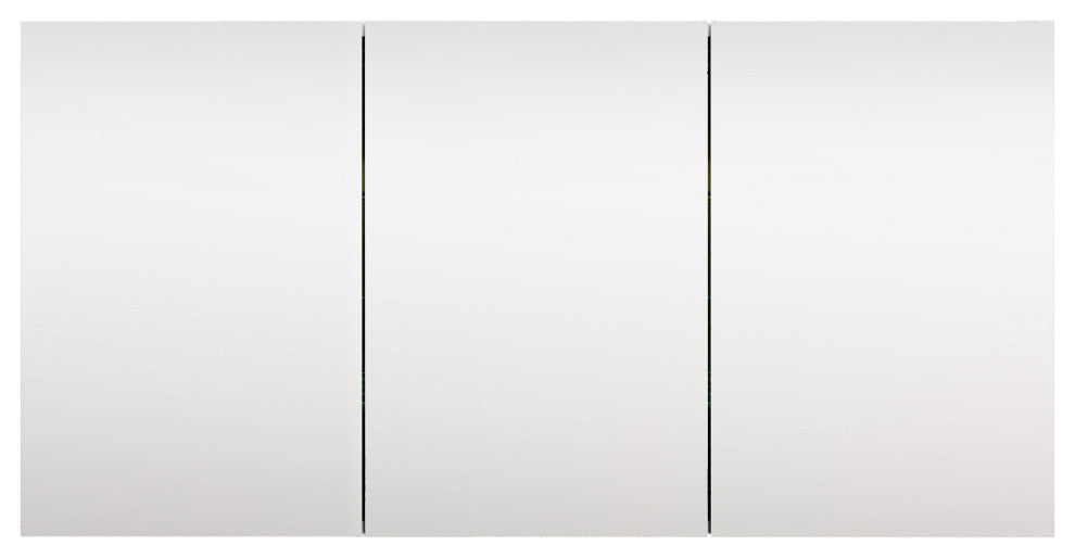 Recessed/Surface Mount Bathroom Medicine Cabinet, Reverse Installation, 48" Bath Vanity and 34" Mirror Cabinet in Titanium Grey