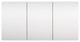 Recessed/Surface Mount Bathroom Medicine Cabinet, Reverse Installation, 48" Bath Vanity and 34" Mirror Cabinet in Titanium Grey