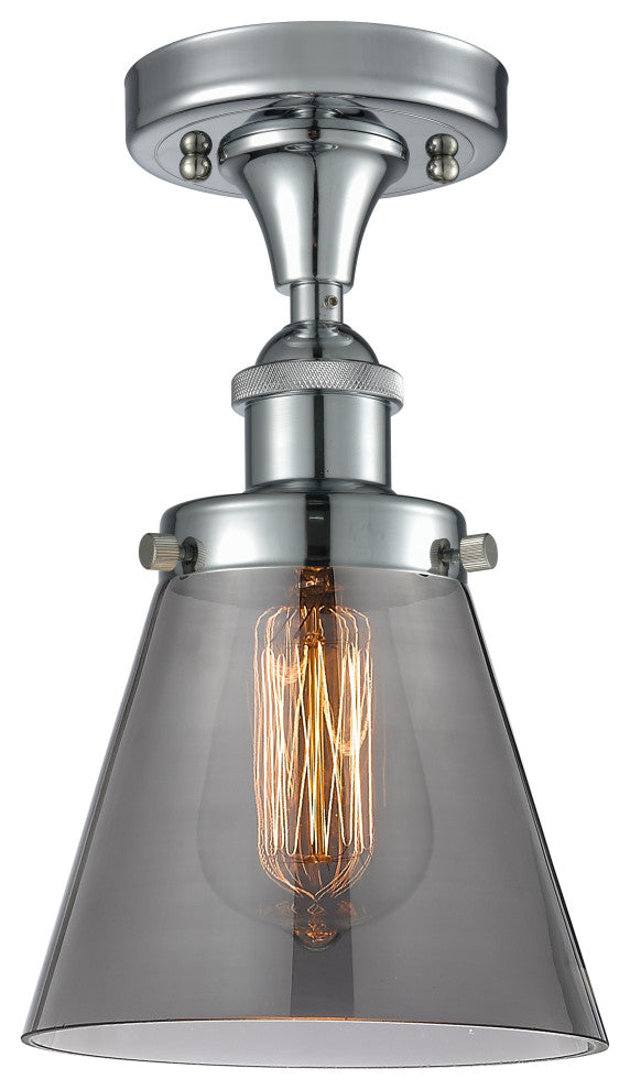 INNOVATIONS LIGHTING 916-1C-PC-G63 Small Cone 1 Light Semi-Flush Mount