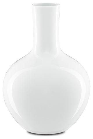 Imperial White Small Gourd Vase