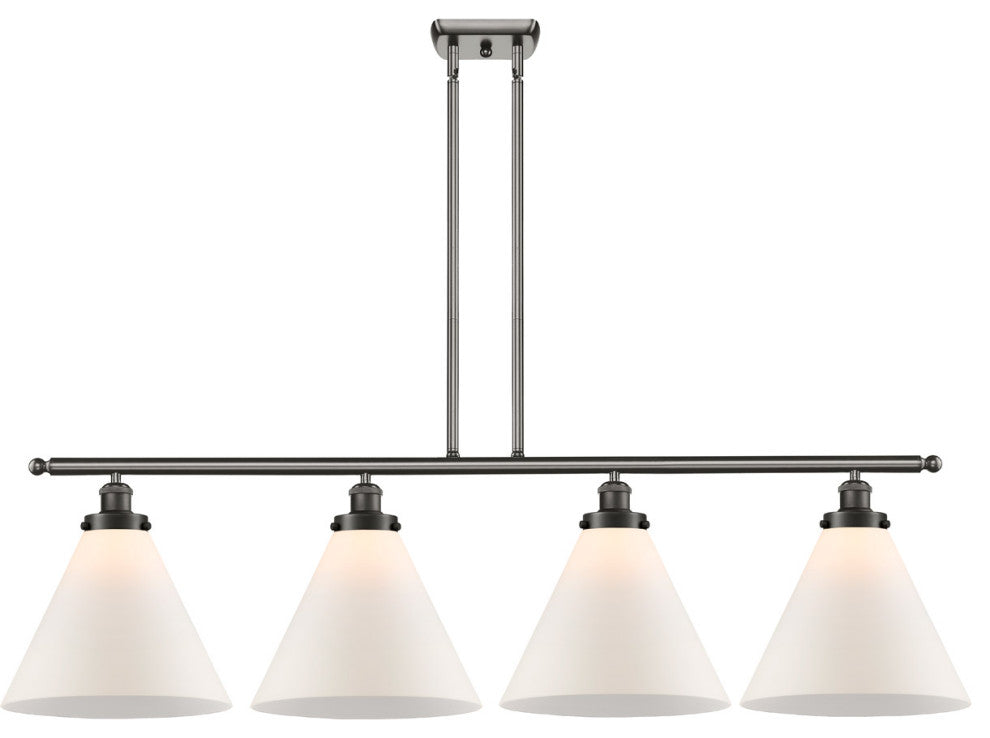 Innovations 916-4I-OB-G41-L-LED 4-Light Island Light, Oil Rubbed Bronze