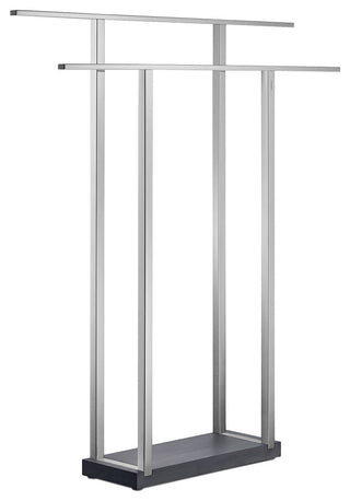 Menoto Towel Rack, Stainless Steel, Weighted Base