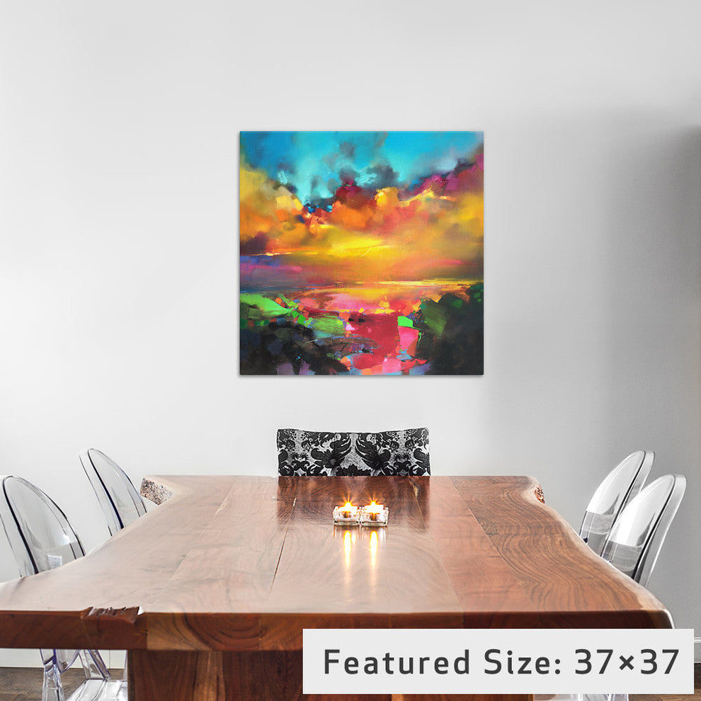 "Consonance And Disonance" by Scott Naismith, 26"x26"