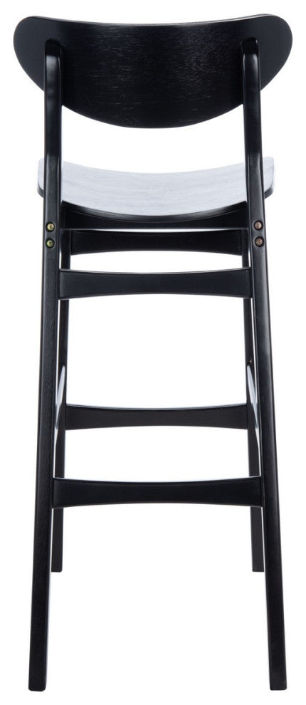 Safavieh Thaxton Bar Stool, Black