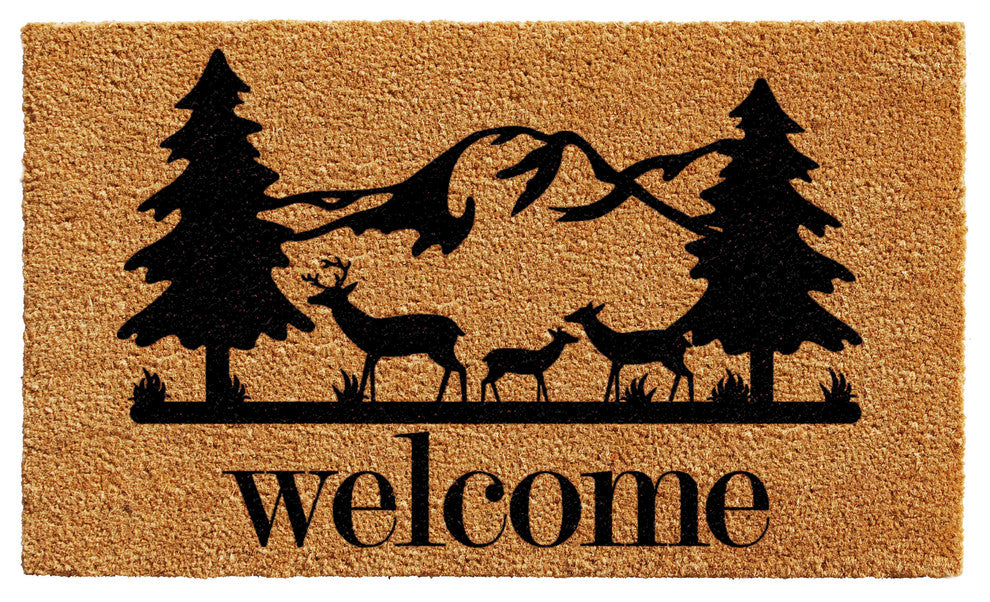 Rocky Mountain Welcome Doormat