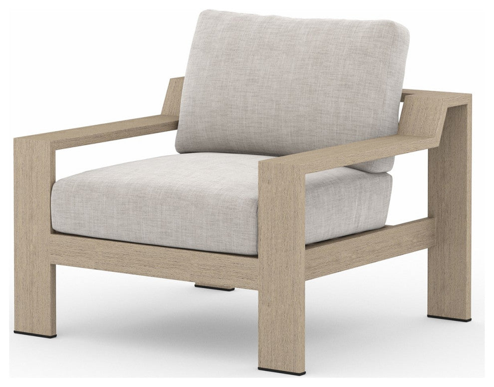 Monterey Outdoor Chair-Brown/Stone Grey
