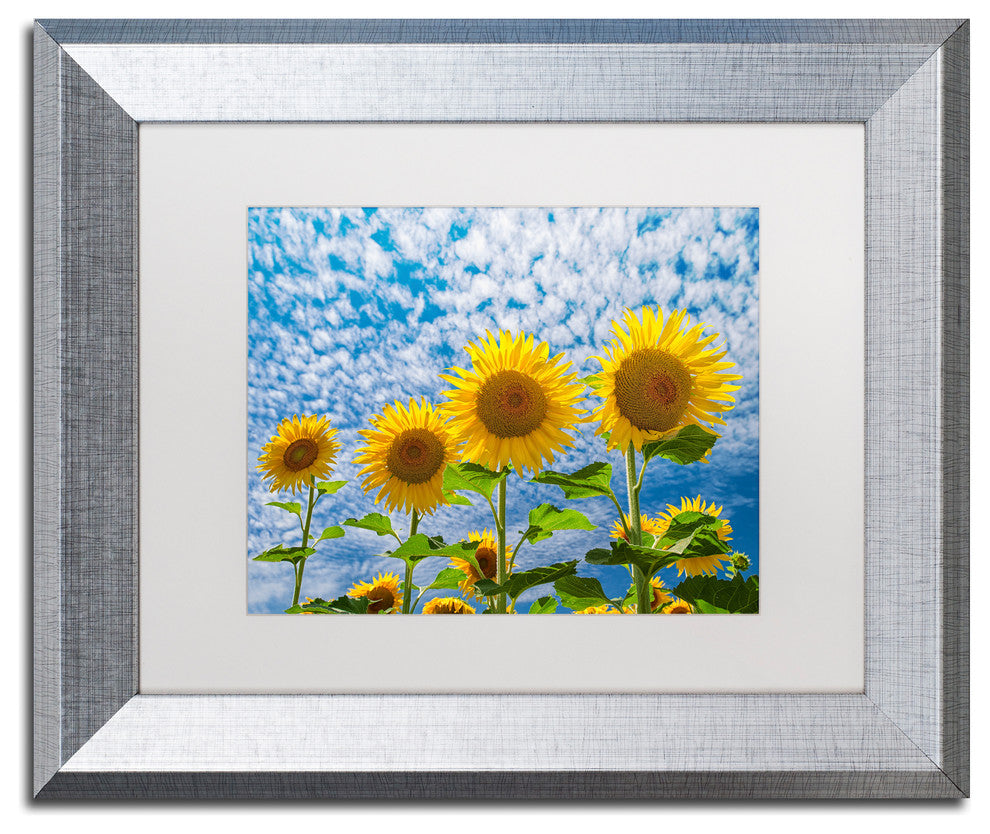 Blanchette Photography 'The Four Sisters', Silver Frame, White Matte, 14"x11"