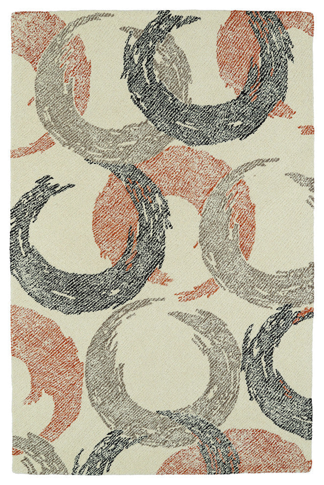 Kaleen Hand-Tufted Montage Collection Rug, 8''x10''