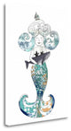 "Mermaid" By Sarah Ogren, Giclee Print on Gallery Wrap Canvas, Ready to Hang