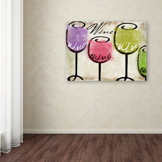 Color Bakery 'Wine Tasting III' Canvas Art, 47"x35"