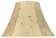 58001 Bell Shape UNO Construction Lamp Shade in Gold, 13" Wide, 6"x13"x9"