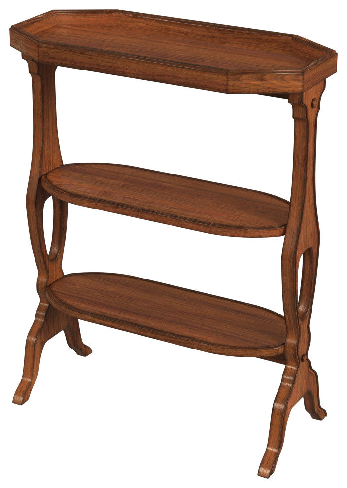 Hadley Accent Table, Medium Brown