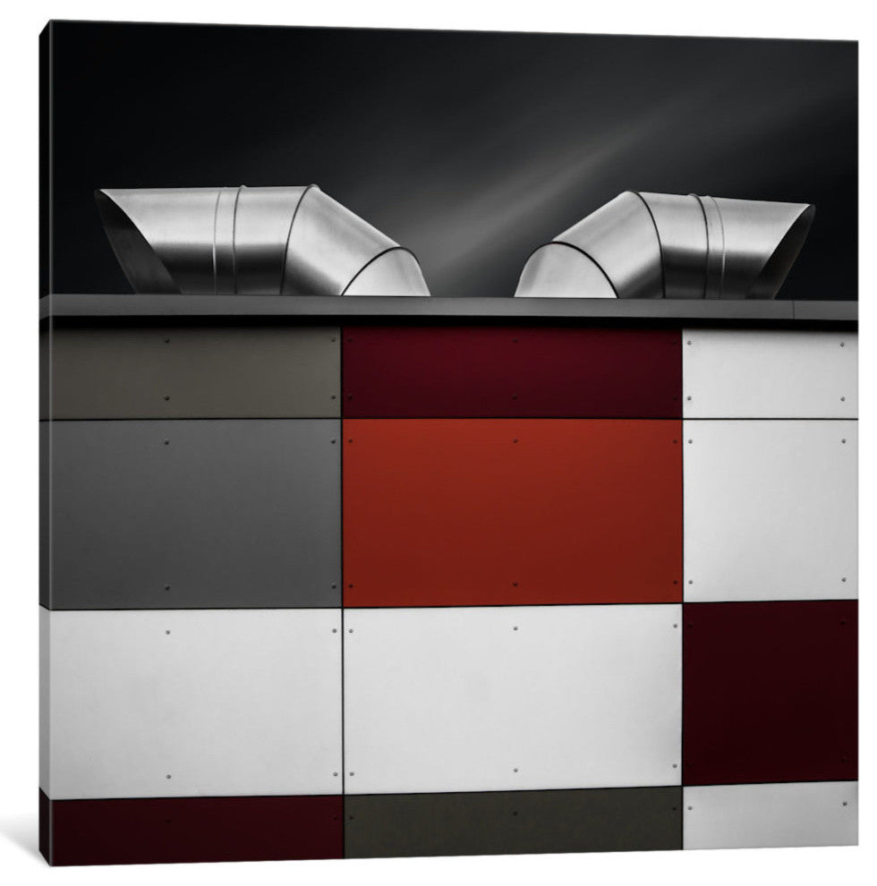 "Mondrisio" by Gilbert Claes, 37x37x1.5