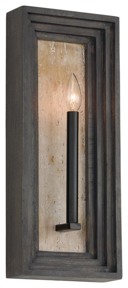 Capital Lighting 654011 Dunn 20" Tall Wall Sconce - Espresso Stain / Black