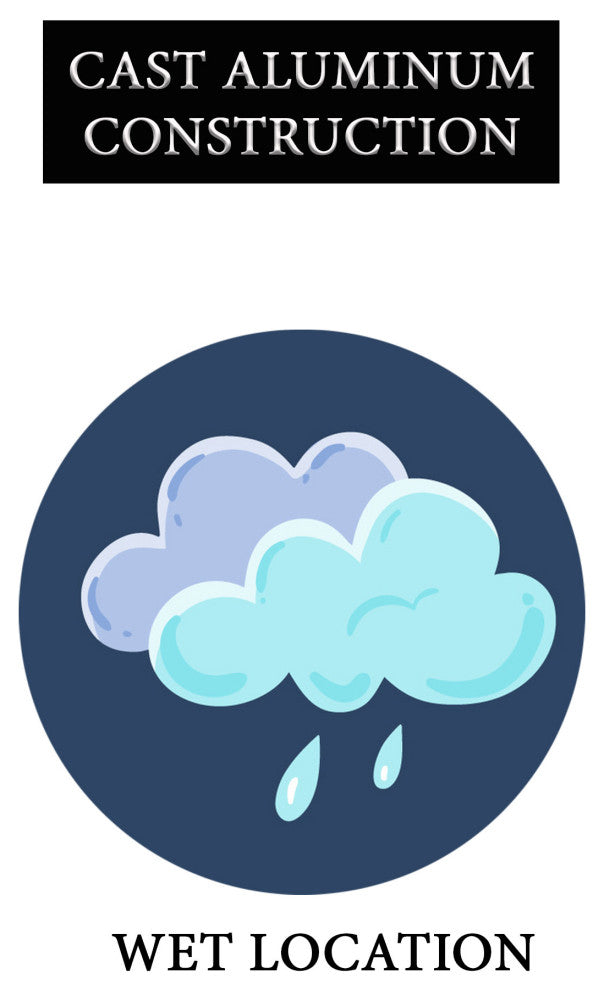 The Great Outdoors 7992 Gloucester 4 Light 23" Tall Outdoor Wall - Sand Coal