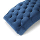 GDF Studio Garamond Tufted New Velvet Chaise Lounge, Cobalt