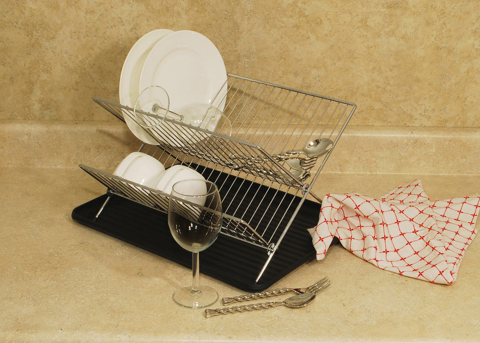 Cookpro Chrome Folding Dish Rack